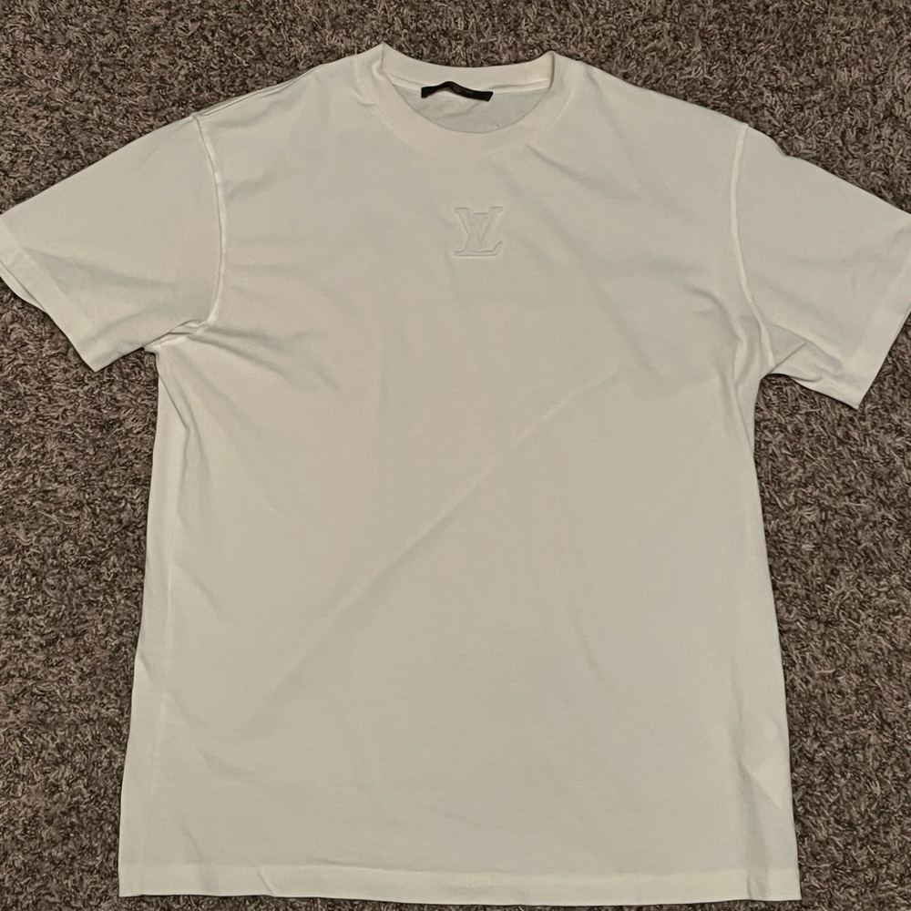 Louis Vuitton White Short Sleeve Tee